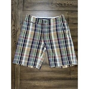 Vintage Ralph Lauren Polo Men's Plaid Shorts Size 31 —EUC